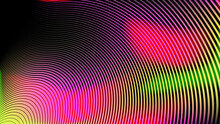 Abstract Lines And Gradient Mesh Background, Technology Virtual Reality Digital Vector Art.