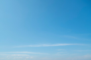 Wall Mural - blue sky and white clouds
