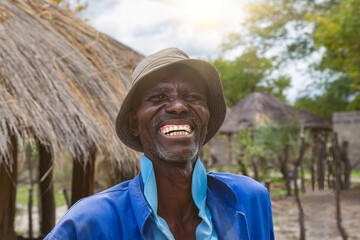 Wall Mural - African elderly man