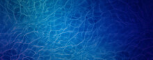 Water Abstract Background. Blue Water Surface Ripple Background