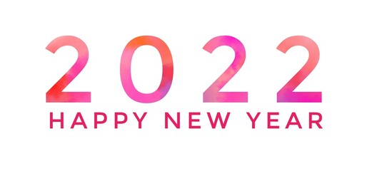 Wall Mural - Happy new year 2022