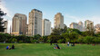 © Caio - Sao Paulo, Brazil: people having leisure on sunny afternoon in Parque do Povo city park