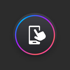 Sticker - Touch Mobile -  UI Icon