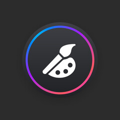 Canvas Print - Painting -  UI Icon