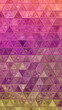 Abstract polygonal multicolored pattern, banner, background, print, carpet. 9:16.