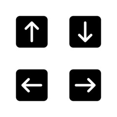 Poster - Buttons Arrows Vector