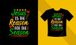 Christmas t-shirt design. Jesus is the reason for the season. Ready to print on back t-shirt.