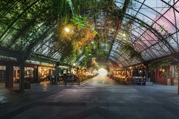 Covered Street (Rua Coberta) - Gramado, Rio Grande do Sul, Brazil