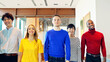 © metamorworks - Group of multi racial people in the office. Global business. Teamwork of business. Diversity.