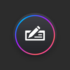 Sticker - Check -  UI Icon