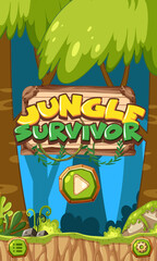 Platform game user interface design