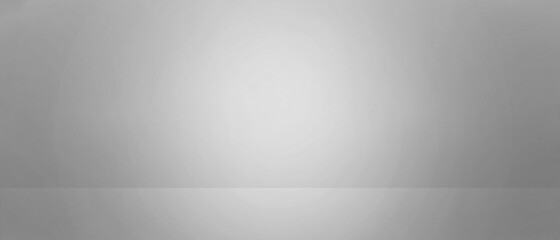 Poster - Abstract pastel light gray color and white gradient background. Studio blur design. Empty display space. Studio background wall