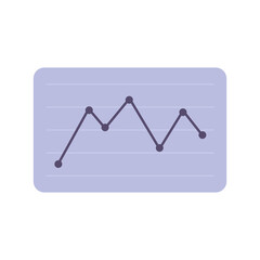 Wall Mural - chart report finance