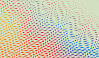 Wall Mural - Halftone gradient background. Vibrant trendy texture, with blending colors. Cover design template. 3d network design with particles. Can be used for advertising, marketing, presentation.