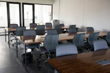 Fototapeta  - Interior view of empty modern office