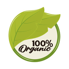 Sticker - organic product label