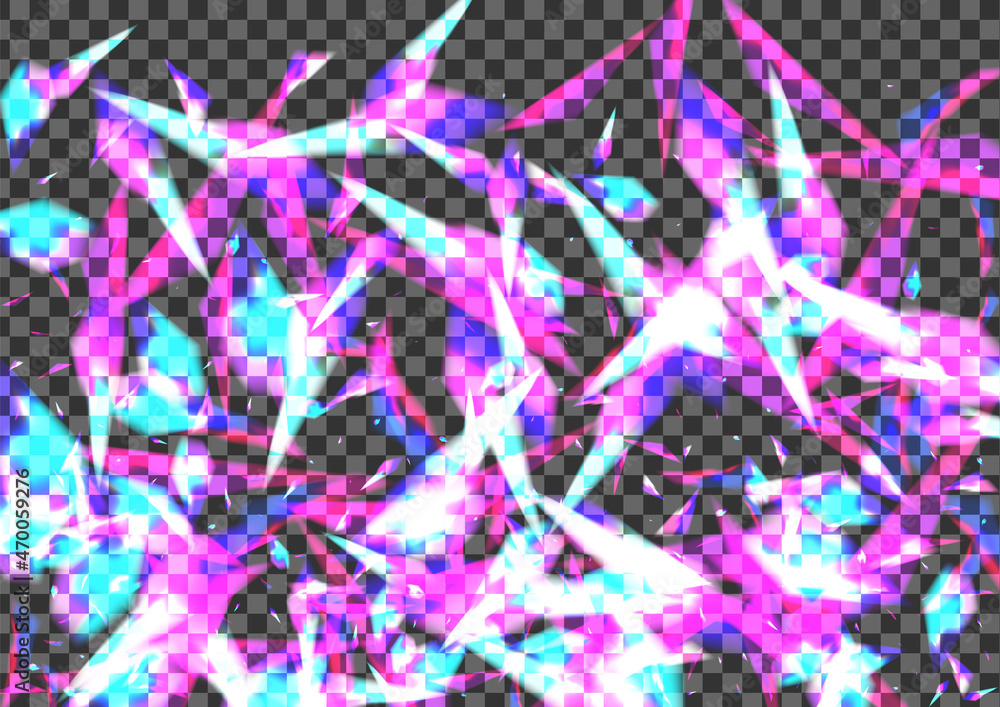 Multicolored Bokeh Background Transparent Vector. Shimmer Special ...