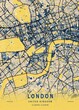 London - United Kingdom Yellow City Map