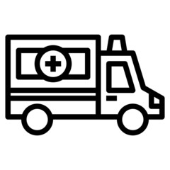 Wall Mural - ambulance