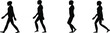 © kishore chandra - walking person image sequence for animation.