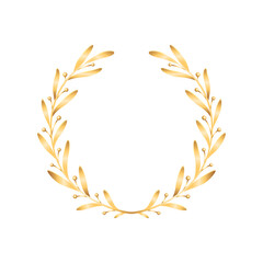 Sticker - Tiny Laurel Wreath Composition