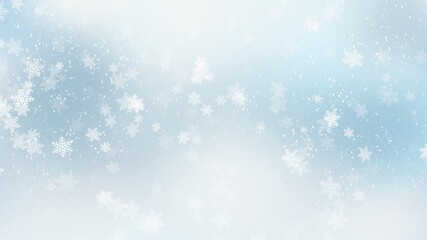 Abstract Backgrounds snow on blue backgrounds , illustration wallpaper