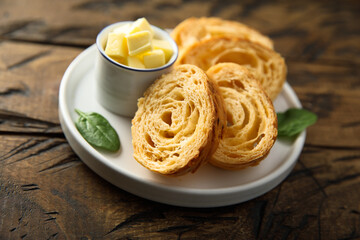 Sticker - Homemade bread with butter