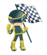 © mazmatto - illustration vector graphic of racer