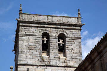 Wall Mural - Parish Church Tower, La Alberca Village; Salamanca