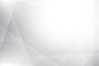 © BK_graphic - Abstract white and gray color, modern design background with geometric shape. Vector illustration.