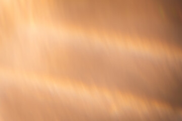 Wall Mural - defocused glow overlay. light flare. holographic gleam leak. bokeh radiance. blur golden orange colo