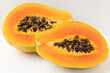 © RoYam - Fresh and ripe papaya close up.