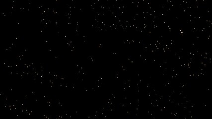 Wall Mural - Stars are moving in the night sky. Background of the cosmic stellar space in the universe.