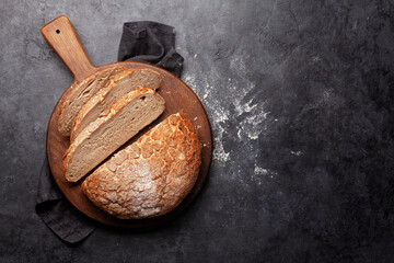 Wall Mural - Fresh homemade bread