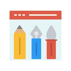 Tools flat Vector Icon Design