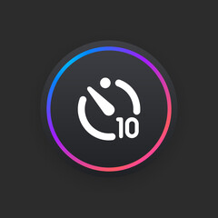 Poster - Selftimer 10s -  UI Icon