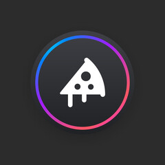 Wall Mural - Pizza -  UI Icon