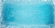 © volff - Frost patterns on frozen winter window as a symbol of Christmas wonder. Christmas or New year background.