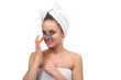 © Ivan Traimak - woman after shower with a mask for cleansing pores on the nose