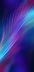 Wall Mural - bright abstract blurred background with bokeh. blurred lights, neon glowing lines on a dark backgrou