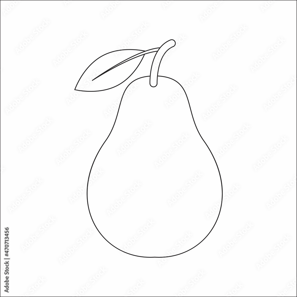 Free Printable Fruit Coloring Pages - Craft Your Happy Place, image size:1000x1000
