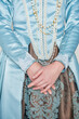 © darkbird - Hands of woman in beautiful medieval dress