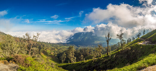 Canvas Print - East Java island, Indonesia