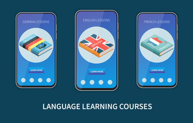 Sticker - Language Courses Set