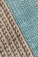 Poster - Abstract knitted background