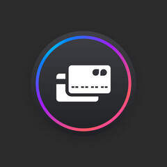 Wall Mural - Cards -  UI Icon