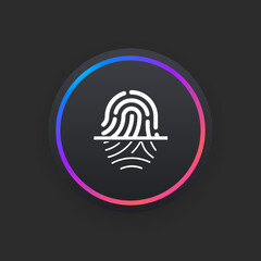 Poster - Scan Fingerprint -  UI Icon