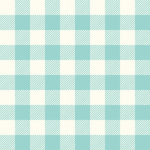 Classic Gingham Background, Seamelss Vector Vichy Pattern