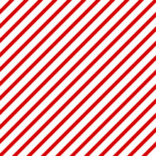 Red And White Candy Cane Striped Pattern 
