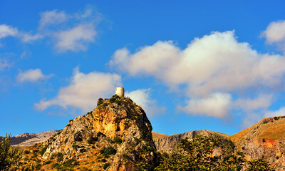 Poster - bennistra tower  Scopello Sicily Italy